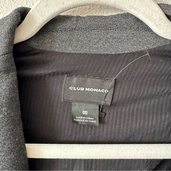 club monaco mixed media wool blend blazer - Picture 5 of 6